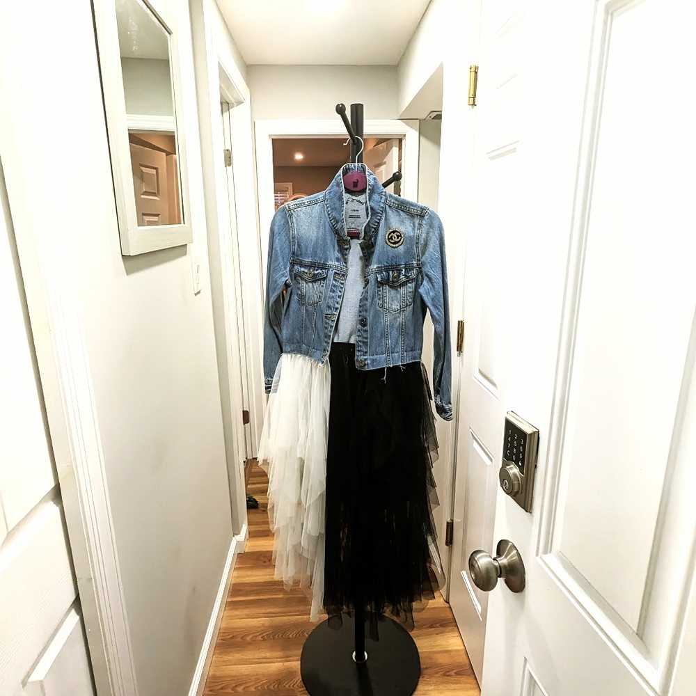 Custom Denim Dalmatians Jacket